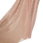 Anthropologie  BHLDN Metallic Dots Paris Maxi Dress Gown Pink Size S Photo 2