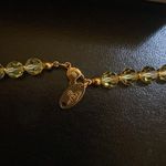 Vivienne Westwood Messaline gold-tone brass crystal-embellished choker Necklace Photo 5