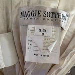 Maggie Sotero Ivory Lace Overlay Wedding Dress Cap Sleeve V Photo 9