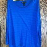 Lane Bryant  Blue Long Sleeve Top Woman’s Size 22/24 Photo 0