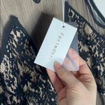 Foxiedox Tristan Lace & Chiffon black maxi dress size L Photo 14