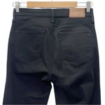 Madewell  Tall 9” Mid-Rise Skinny Jeans in ISKO Stay Black Size 26T | 2 Tall Photo 6