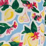 NWOT SanSoleil SolCool Long Sleeve Print Mock Lemon Drop UPF 50 Golf Tennis L Yellow Size L Photo 2