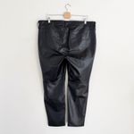 Torrid  Perfect Skinny Faux Leather Mid Rise Pant Size 18R Photo 3