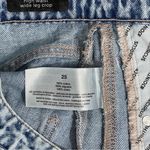 NWT CIRCUS NY High Waist Wide Leg Crop Jeans‎ Size 25 in StrongMan Acid Wash Blue Photo 9