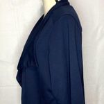Annabelle Cardigan Women's Size 2XL Zip Pocket Navy Stretch Photo 4