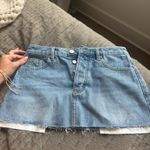 PARKE  Denim Mini Skirt 26 Photo 6