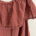 Anthropologie  Daily Practice Malibu Mini Dress in Dark Auburn Size XS Photo 3