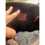 Harbour 2nd Leather Brown Crossbody Distressed Buckle Purse Photo 2