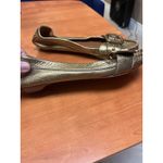 Chloe Paddington Moc Toe Loafer Ballet‎ Flat Copper Gold Bronze SZ 7.5 designer Photo 3