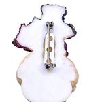 Boyds Bears & Friends “The Folkwear Collection” Snowman Birdhouse Brooch Pin White Photo 5