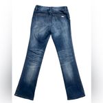 White House | Black Market  Bootcut Jeans Blue Embellished Women's Size 4 Photo 2