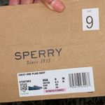 Sperry Women's Crest Vibe Seasonal Sneaker Size 9 New Navy Wool Plaid Photo 9