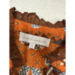 House of Harlow  1960 top blouse 100% cotton Small  long slv washable Photo 4