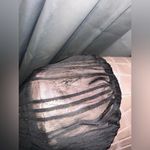 Love Shack Fancy  Jazz Dress Black Metallic Lace Trim 2 NWT $695 Damaged Photo 3