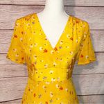 Madewell Silk Belladonna Dress in Painted Carnations Size 4 Photo 14