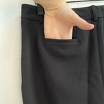 Karl Lagerfeld Slim Fit Straight Leg Mid Rise Career Work Pant in Black Size 4 Photo 7