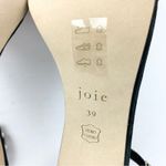 Joie  Alana Pearl Studded Ankle Strap Heeled Sandals Black Size 9 Photo 5