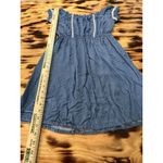 Lush Clothing Lush Denim Dress Women Stretchy Comfortable Size Large Preppy‎ Beach Travel City Photo 3