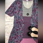 LuLaRoe Shirley Floral Kimono Cover Up Size S NWT Photo 2