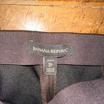 Banana Republic  brown ponte 2P flat front business casual slacks Photo 1