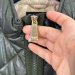 Kate Spade quilted olive green full zip vest size medium Photo 2