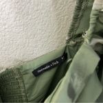 Abercrombie & Fitch  Emerson Off-The-Shoulder Drama Organza Maxi Dress Size MT Photo 7