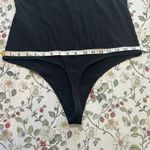 Abercrombie & Fitch Classic Black thong Bodysuit tank ribbed soft A&F collection Photo 5