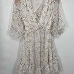 Selfie Leslie White Floral Print Dress Photo 2