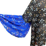 Women's EST 1946 Kimono Size L Black and Blue Size L Photo 1