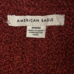American Eagle Women’s Open Front Button V Front Cardigan Sz M Photo 4
