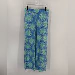 Lilly Pulitzer  Bal Harbour Palazzo Pants Bennet‎ Blue Tropic Like Its Hot size S Photo 4