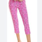 JUDE CONNALLY Lucia Herringbone Hot Pink Pant size Small Photo 7