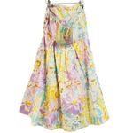 Anthropologie  Maeve Sweetheart Corset A-Line Floral Dress Sleeveless Size LP NEW Photo 11