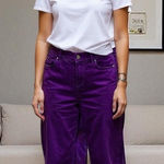 White House | Black Market  Purple Feel Beautiful Slim Leg Contour Jeans Photo 0