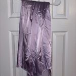 Lavender Satin Slip Dress Purple Size L Photo 2
