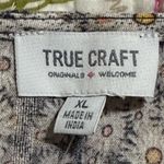 True Craft  size XL juniors tiered peasant dress flutter sleeves floral pattern Photo 1