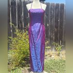 Gunne Sax Vintage Jessica McClintock Millennium Iridescent Purple Dress XS Photo 1