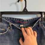 vintage micro mini american eagle denim skirt with gem detail size 8 Photo 2