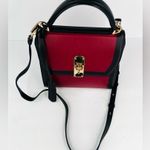 Salvatore Ferragamo Boxyz Top Handle Gancini Logo Two Tone Leather Shoulder Bag Photo 11