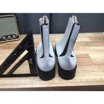 Stuart Weitzman  Women’s 8 Lodge Zip Leather Bootie Boots Shoes White $585 Photo 3