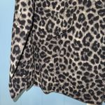 CAbi  Jacket Womens 12 Leopard Jungle Animal Print Blazer 3373 Ponte Knit Stretch Photo 2