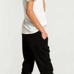 n:philanthropy  Black Step Jogger Pants Lyocell Photo 1