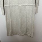 prAna New  Leigh Long Sleeve Dress in Oatmeal Heather size L Photo 8