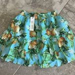 BB Dakota Juicy Mini Tiered Skirt in Sky Blue, Size XL New with Tag Photo 10