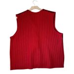 Karen Scott VINTAGE  Christmas Plaid Sweater Vest Photo 2