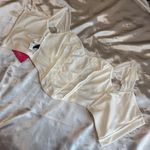 SheIn White Corset Crop Top Photo 4