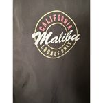 Brandy Melville  Navy Blue Malibu ID patch Zip Hoodie Jacket Large size Photo 4