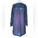 Banana Republic  Semi Sheer Button Up Tunic Top and Tank Set Womens Medium Black Photo 6