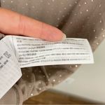 Abercrombie & Fitch NWT Abercrombie & Fitch Taupe Off-The-Shoulder Rhinestone Mesh Maxi Dress XSP Photo 5